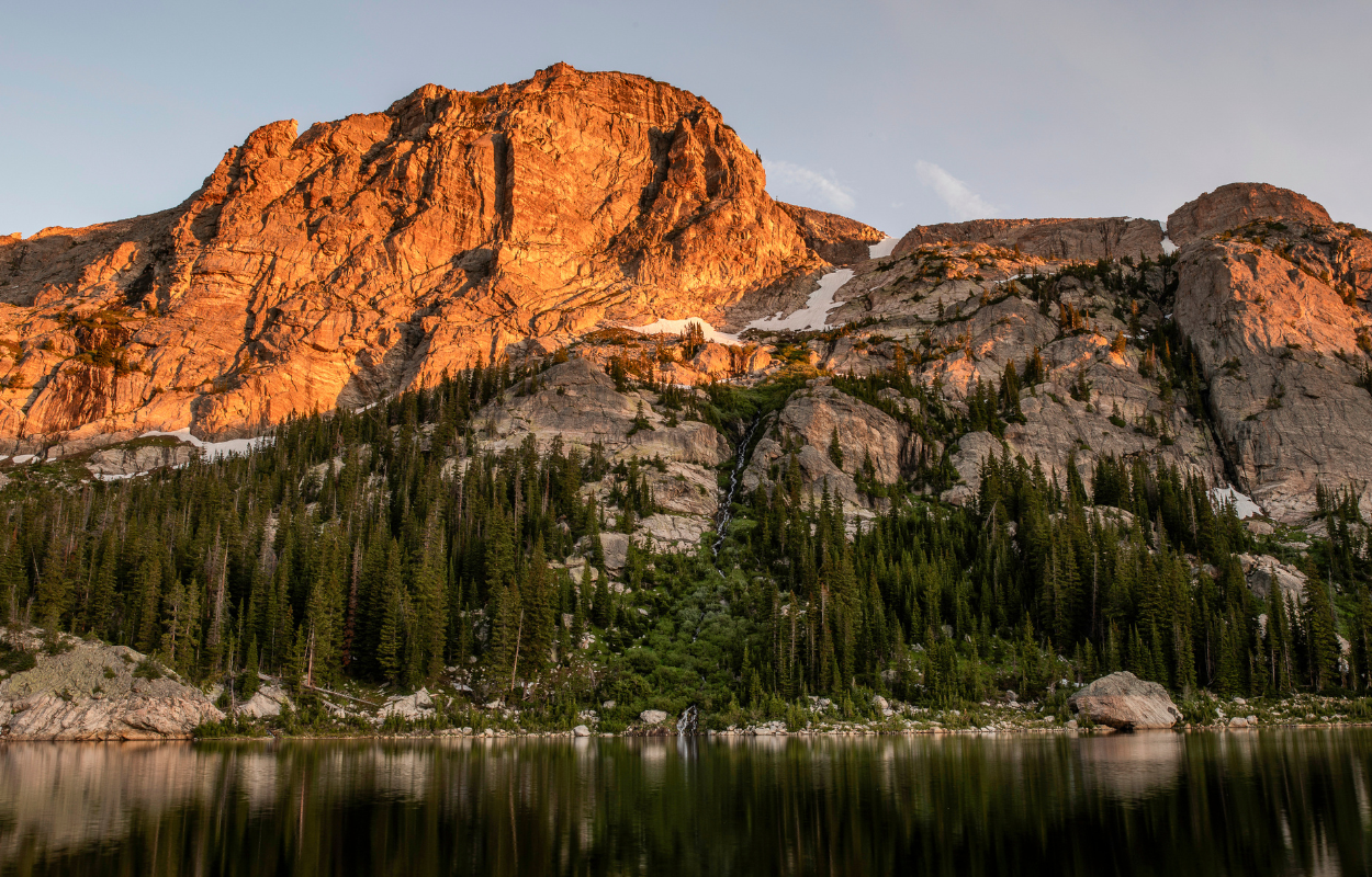 Copeland Mountain in Rocky Mountain National Park Wild Basin area