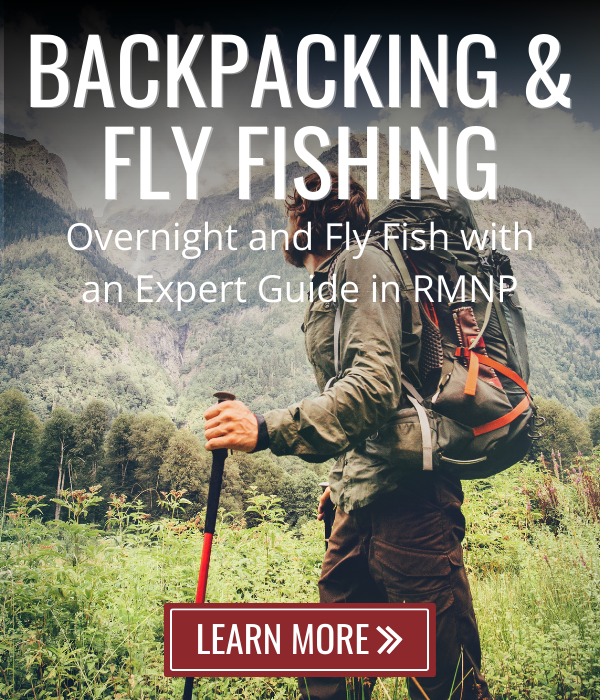 estes park fly fishing and backpacking