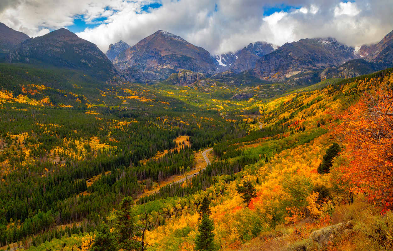fall colors in Rocky Mountain National Park